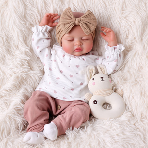 <span class=keywords><strong>Poupée</strong></span> Bébé Reborn Fille Réaliste en Vinyle Intégral de 17 Pouces <span class=keywords><strong>Nancy</strong></span>, Modèle Endormi, Nouvelle Arrivée - Product Image 4