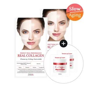 DERMAFIX Collagen100 Feuille de masque Parfait Performance réelle Masques faciaux de bonne qualité 1 + 1 - Product Image 1