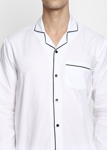 <b>Mens</b> Bamboo Pajama Set Soft Breathable Short Sleeve Top <b>Pants</b> Lightweight Home Sleepwear Relaxed <b>Lounge</b> Clothing - Product Image 6