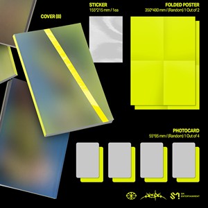 Segundo álbum completo de aespa [LEMONADE] (Versión LEMONADE) Tarjeta Fotográfica de Álbum K-POP SM - Product Image 2