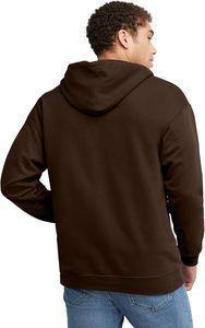 Sudadera con capucha y cremallera completa para hombre, forro polar, ropa exterior informal, ropa de invierno cálida, 100% algodón, estampado, tela suave, estilo urbano - Product Image 3