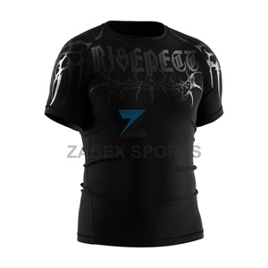 เสื้อรัดกล้ามเนื้อสำหรับออกกำลังกายผู้ชาย รุ่นปี 2026 น้ำหนักเบา เหมาะสำหรับ MMA ยืดหยุ่นได้ กระชับรูปร่าง - Product Image 5