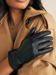leather fashion <b>gloves</b> women safety <b>gloves</b> - Product Image 4
