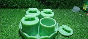 Tarro Decorativo de Resina con Tapa para Organización de Cocina, Almacenamiento de Frutos Secos, Uso Cosmético y Decoración Moderna del Hogar, Suministro al por Mayor - Product Image 6