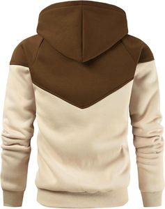Sajjawal Zipper-Up Oversized Regular Fit 100% Cotton Fleece Heavyweight Solid <b>Waterproof</b> Mens Unisex Hip Hop Winter Hoodie - Product Image 3