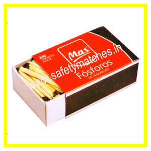 Cerillas de Seguridad para Cocina, Ecológicas, en Caja de Cerillas Impresa, Tamaño 113x65x20mm, con 200 Cerillas para Cocinar y Encender en el Hogar - Product Image 3