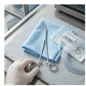 Stainless Steel Right Angle Ligature Forceps Vascular <b>Surgical</b> <b>Instruments</b> Overholt Forceps 205mm - Product Image 4