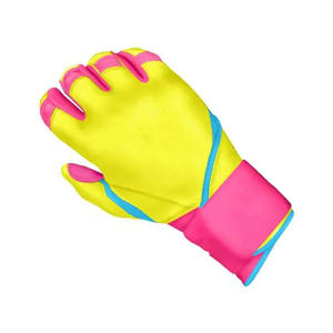 Vente flash - Gants de frappe de baseball en cuir personnalisés pour jeunes - Gants de frappe de baseball bon marché pour l'entraînement sportif - Product Image 5
