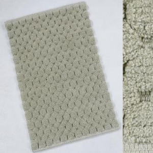Tapis de bain modernes écologiques faits à la main, jacquard brodé, lavables, pour la maison et l'hôtel, tuftés, élégants, décoration de salle de bain - Product Image 2