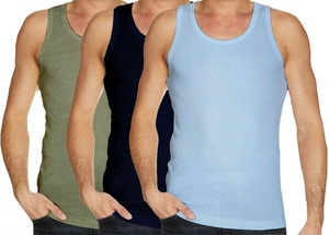 Camiseta de Gimnasio de Algodón para Hombre con Logotipo Personalizado, Camiseta Deportiva sin Mangas Transpirable, Ajustada, Blanca, para Fisicoculturismo - Product Image 5