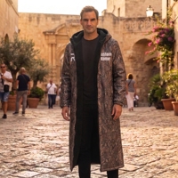 Poncho de surf coupe-vent et parka de natation imperméable à séchage rapide, doublure chaude à capuche, longue et surdimensionnée, du fabricant d'usine