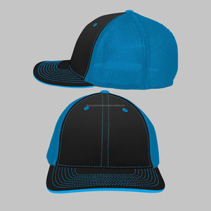 OEM High Quality Wholesale Custom Embroidery Logo Outdoor 5 Panel <b>Baseball</b> Hat Cotton Embroidered Mesh Trucker Cap - Product Image 1