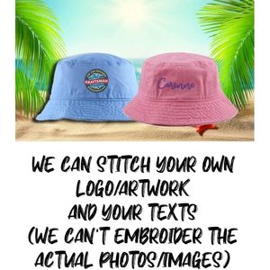 Custom 1500 Custom Design <b>Bucket</b> <b>Hats</b> for Adults Unisex-Personalized Stitching Style - Product Image 4