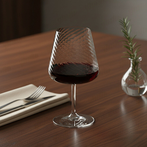 [Holar] Verres à vin en plastique côtelé incassable de haute qualité, fabriqués à Taïwan, 20 oz, pour bars, camping en plein air, pique-niques - Product Image 5