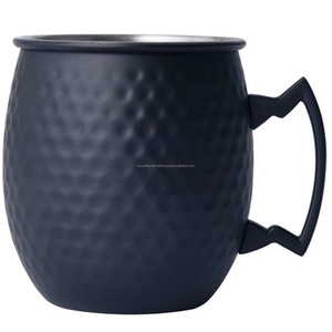 Tasse en cuivre tasses en métal solide de haute qualité tasse en gros tasse de mule de Moscou meilleure tasse en métal de l'Inde - Product Image 4
