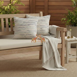 Fundas de Cojín de Algodón Tejidas a Mano, Personalizables, Estilo Bohemio, con Mechones, para Decoración del Hogar, para Sofá - Product Image 6