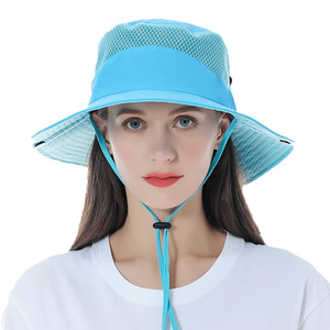 Sombrero de Pescador Unisex para Verano, de Secado Rápido, Ala Ancha, Poliéster, para Ciclismo, Montañismo, Pesca, Protección Solar, Venta al Por Mayor - Product Image 6