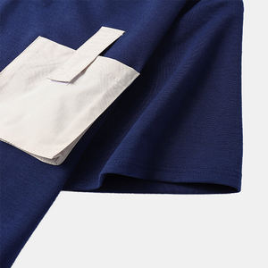 Chest <b>Pockets</b> Color Block Custom Quick Dry Soft Organic Cotton <b>Men's</b> <b>T</b>-<b>Shirts</b> Tees Summer Clothes Streetwear Style <b>Men</b> <b>t</b> <b>Shirt</b> - Product Image 3