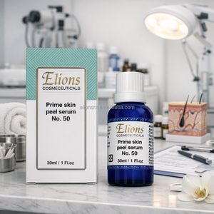 Solución Exfoliante Facial y Corporal Líquida al 50% de Marca Privada, Blanqueadora para Piel Oscura, Antienvejecimiento, Antiarrugas, Reduce Cicatrices y Poros - Product Image 6