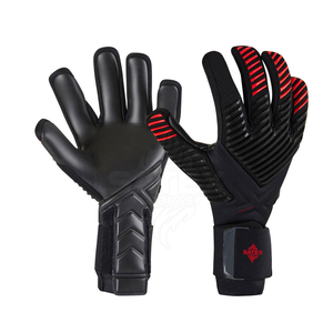 Gants de gardien de but en cuir de haute qualité, fabriqués par des professionnels, ajustables, respirants, design sportif, pour l'entraînement - Product Image 6