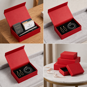Custom Eco-Friendly Recycled Paperboard Rigid Magnetic Lid Gift <b>Boxes</b> Logo Printed <b>Storage</b> Perfume Carton Packaging for Gift - Product Image 4