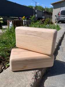 Paires de blocs rectangulaires en bois de noyer poli pour les asanas de yoga et la décoration intérieure, thème sportif, MS HANDICRAFT, provenant de l'Uttar Pradesh - Product Image 3