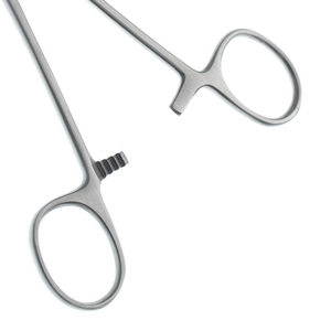 Pinzas Intestinales Allen de 8 Pulgadas, Rectas, con Dientes Longitudinales 1x2, de Acero Inoxidable, para Agarrar Intestinos - Product Image 5