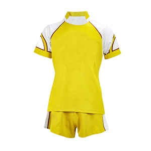 Vente chaude de vêtements de football rugby à manches courtes pour hommes, uniforme d'équipe sportive personnalisé avec maillots personnalisables par sublimation - Product Image 1