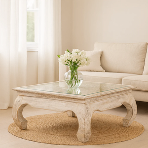 Mesa de Centro Moderna de Lujo, Extensible y Convertible, de Madera Sólida, para Sala de Estar, Muebles de Interior - Product Image 1