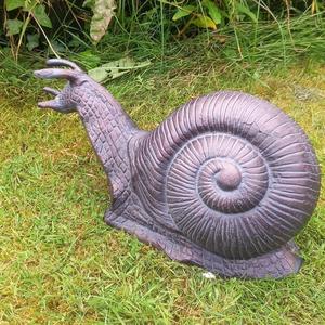 Estatua de Caracol de Tamaño Real para Exhibición en Exteriores, Acabado en Bronce, Técnica de Fundición a Mano, Escultura de Caracol de Metal para Suministros y Decoración de Jardín - Product Image 6