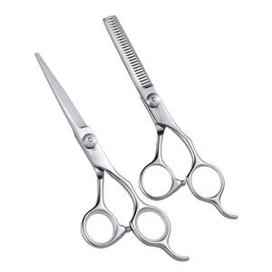 Professional Stainless Steel <b>Barber</b> Scissor <b>Set</b> Hair Thinning Straight Scissors - Product Image 1