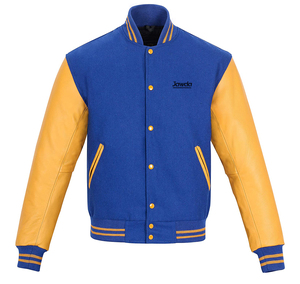 Veste de sport hip-hop pour homme, automne-hiver, de haute qualité, décontractée, avec col montant et broderie décorative - Product Image 3