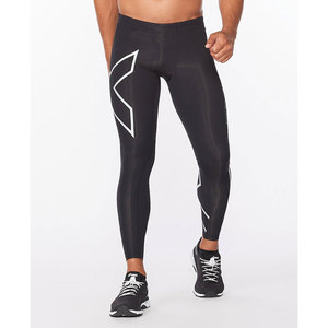 Leggings de yoga pour hommes à taille élastique, fournisseur professionnel, leggings de sport unis pour hommes, leggings de compression unis - Product Image 1