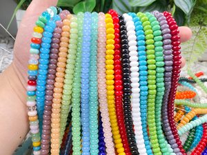 ลูกปัดโอปอลราชสถานทรงกลมสีมรกต รับรองโดย IGI ของขวัญเครื่องประดับหลากสีสำหรับเดือนพฤษภาคมและตุลาคม หินประจำเดือนเกิด ซูเบดา เจมส์ - Product Image 5