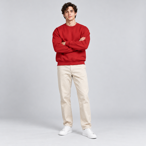 Sudadera Oversize de Felpa con Dobladillo Dividido al por Mayor, Prenda de Manga Larga para Otoño/Invierno, Tops Casuales para Hombre, Sudadera Hecha a Medida - Product Image 3