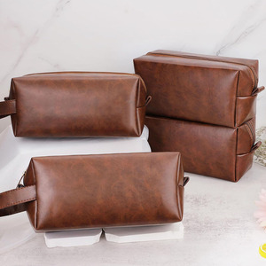 Bolsa de Aseo de Viaje para Hombre de Alta Calidad, Organizador Portátil Cuadrado de Lona, Estuche Personalizable para Maquillaje en Venta a Bajo Precio - Product Image 4