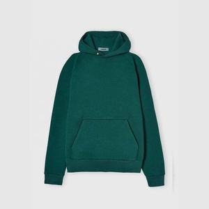 เสื้อมีฮู้ดผ้าฟลีซสำหรับผู้ชายเสื้อครอปที่ไหล่ปล่อย GSM 100% เรียบ600กำหนดเองได้ - Product Image 4