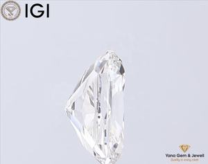 จี้เพชร VS2 ความใส E สี ทรงคุชชั่น น้ำหนัก 2.50 กะรัต ได้รับการรับรองจาก IGI เพชร CVD ผลิตในห้องปฏิบัติการ สำหรับเครื่องประดับสั่งทำ - Product Image 3