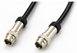 Câble coaxial avec connecteur F mâle et plaqué or pour la transmission du signal d'antenne TV - Product Image 4