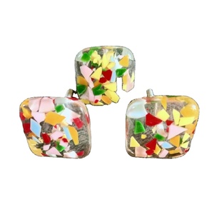 ลูกบิดทองเหลืองแบบไม้ถูมือจับลูกบิดประตูตู้อุปกรณ์เฟอร์นิเจอร์ทำมือ - Product Image 3