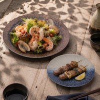 Assiette de service petite en mélamine de qualité A5, 8 pouces, style Wabi-sabi rustique texturé, pour apéritif, salade, dessert, café, Izakaya, vente en gros, OEM