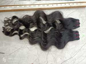 High Quality Wholesale Unprocessed 10-30 Inch <b>Body</b> <b>Wave</b> Remy Virgin Indian Human Hair Weaving Machine Double Weft All Colors - Product Image 6