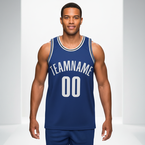 Maillot de basket léger et personnalisable 100 % polyester, séchage rapide, respirant, antibactérien, confortable et tendance - Product Image 2