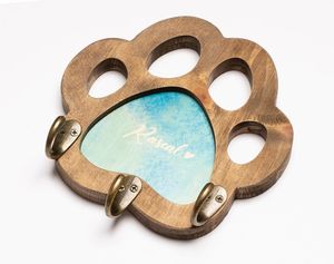 Luxury Handmade Wooden Key Holder Rack with <b>Shelf</b> and <b>Hooks</b> for Entryway Hallway Living Room Home Organization - Product Image 1