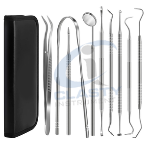 Low MOQ Dental <b>scraper</b> manual oral hygiene tool tartar removal kit dental pick instrument stainless steel teeth <b>cleaning</b> tool - Product Image 5