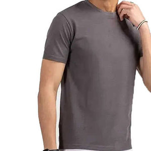 T-shirts pour hommes en coton, dernier design, vêtements de mode, t-shirts de haute qualité pour hommes, couleur unie, teints, t-shirts simples pour hommes - Product Image 3