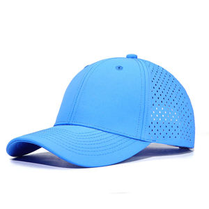 Casquette de camionneur à visière incurvée, en maille respirante, imperméable, polyester/coton, unisexe, style quotidien, logo personnalisé, marque privée, OEM - Product Image 4