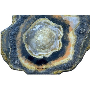 Best Selling Artistic Quartz Stone Epoxy Resin Wall Hanging for Luxury Interior Decoration Living Room Bedroom for Sale - Product Image 4