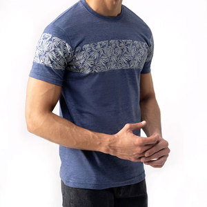 Camisetas deportivas para hombre con tela elástica, tacto suave y corte moderno, ideales para deporte y moda urbana. - Product Image 1