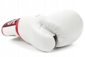 Guantes de Boxeo Gemelos Negros y Blancos en Oferta, Hechos con Cuero de Primera Calidad en Todas las Tallas y a Bajos Precios con Buena Calidad - Product Image 6